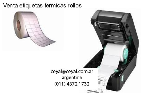 Venta etiquetas termicas rollos