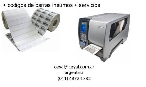   codigos de barras insumos   servicios