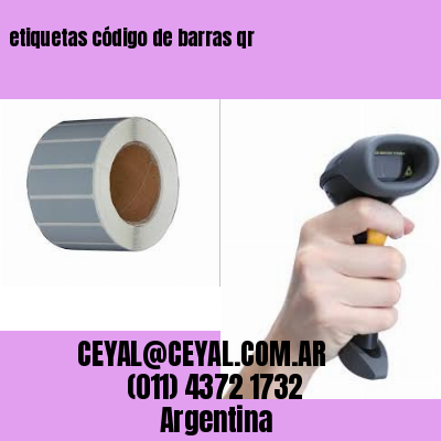etiquetas código de barras qr