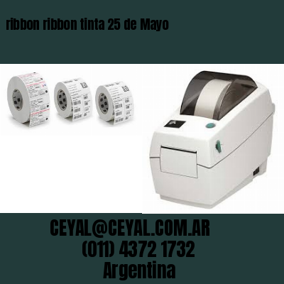 ribbon ribbon tinta 25 de Mayo