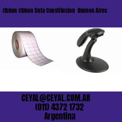 ribbon ribbon tinta Constitucion  Buenos Aires