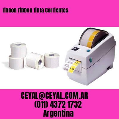 ribbon ribbon tinta Corrientes