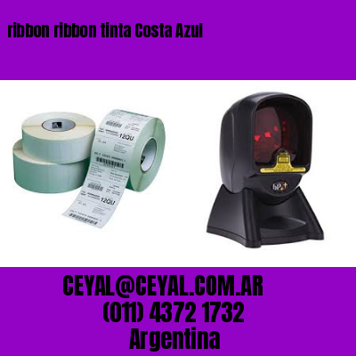 ribbon ribbon tinta Costa Azul