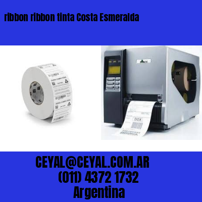 ribbon ribbon tinta Costa Esmeralda