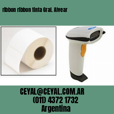 ribbon ribbon tinta Gral. Alvear