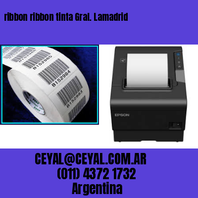 ribbon ribbon tinta Gral. Lamadrid