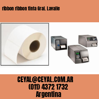 ribbon ribbon tinta Gral. Lavalle