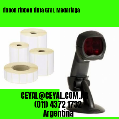 ribbon ribbon tinta Gral. Madariaga