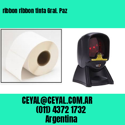 ribbon ribbon tinta Gral. Paz