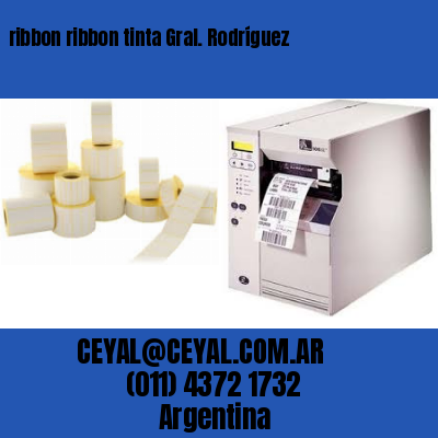 ribbon ribbon tinta Gral. Rodríguez