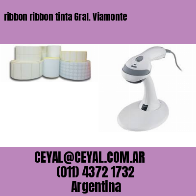 ribbon ribbon tinta Gral. Viamonte