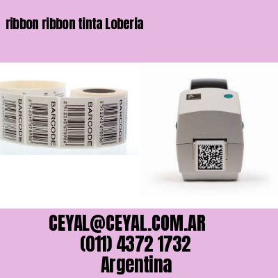 ribbon ribbon tinta Loberia