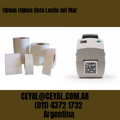 ribbon ribbon tinta Lucila del Mar