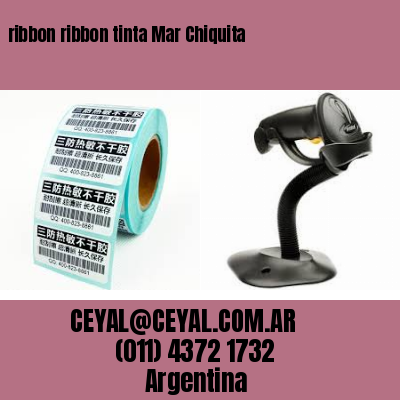 ribbon ribbon tinta Mar Chiquita