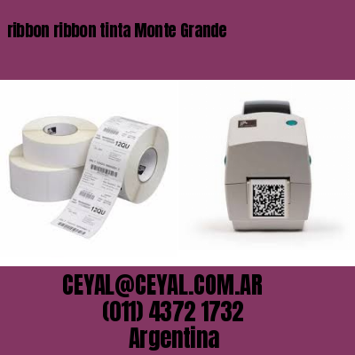 ribbon ribbon tinta Monte Grande