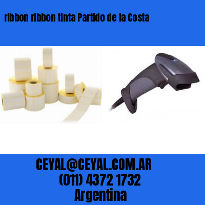 ribbon ribbon tinta Partido de la Costa