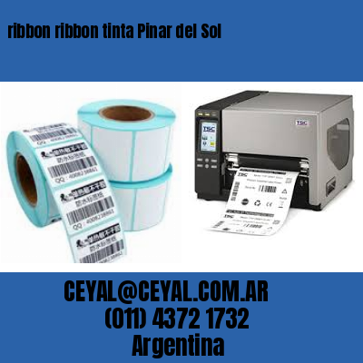 ribbon ribbon tinta Pinar del Sol