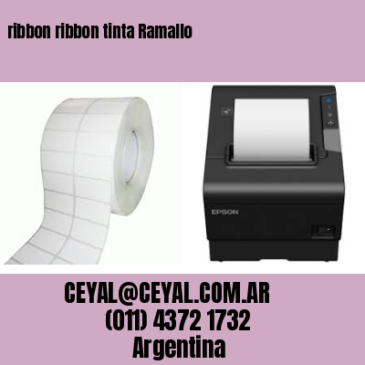 ribbon ribbon tinta Ramallo