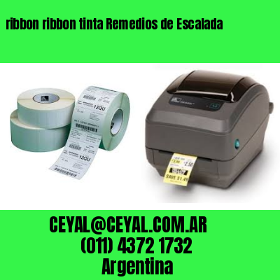 ribbon ribbon tinta Remedios de Escalada