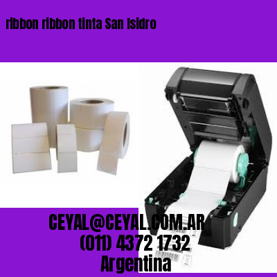 ribbon ribbon tinta San Isidro