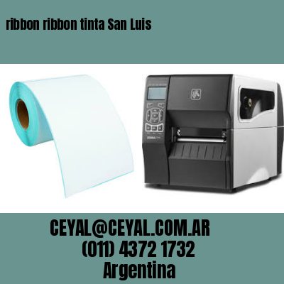 ribbon ribbon tinta San Luis