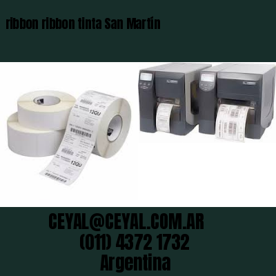 ribbon ribbon tinta San Martín