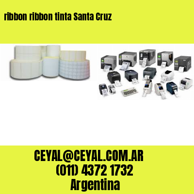 ribbon ribbon tinta Santa Cruz