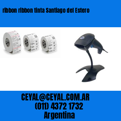 ribbon ribbon tinta Santiago del Estero