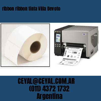 ribbon ribbon tinta Villa Devoto