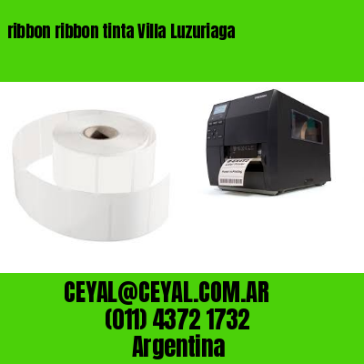 ribbon ribbon tinta Villa Luzuriaga