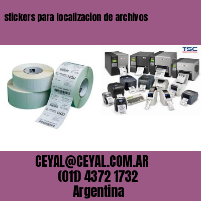 stickers para localizacion de archivos