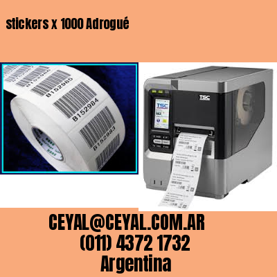 stickers x 1000 Adrogué