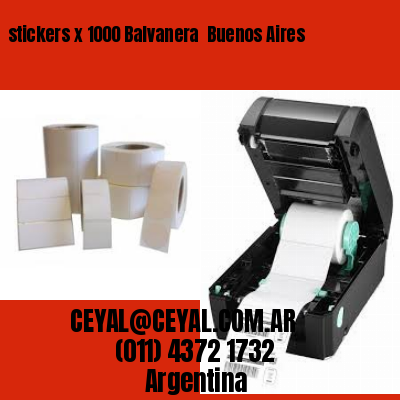 stickers x 1000 Balvanera  Buenos Aires