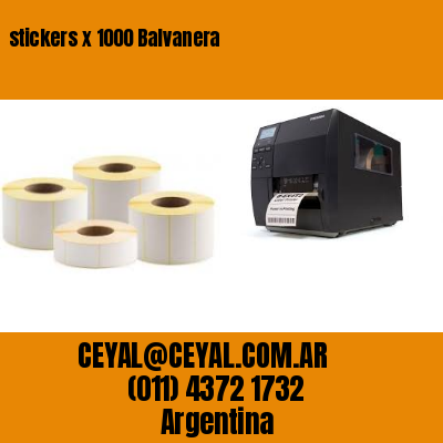 stickers x 1000 Balvanera