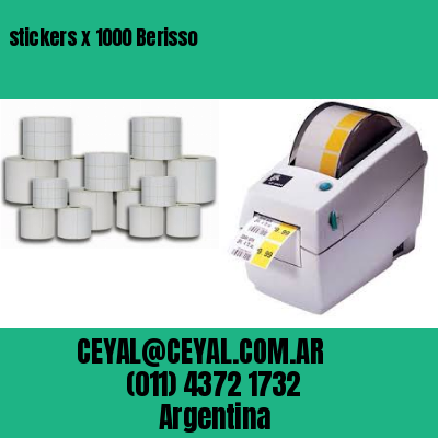 stickers x 1000 Berisso