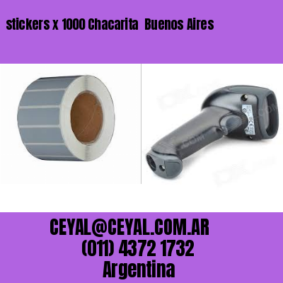 stickers x 1000 Chacarita  Buenos Aires