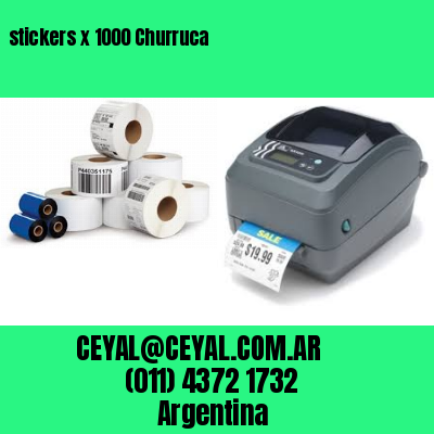 stickers x 1000 Churruca