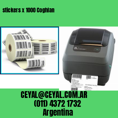 stickers x 1000 Coghlan