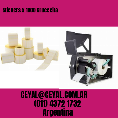 stickers x 1000 Crucecita