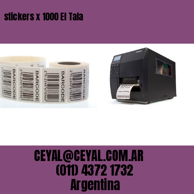 stickers x 1000 El Tala