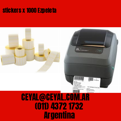 stickers x 1000 Ezpeleta