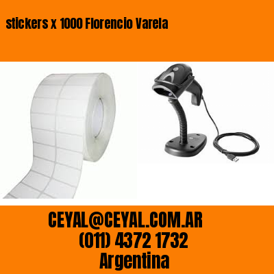 stickers x 1000 Florencio Varela