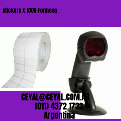 stickers x 1000 Formosa