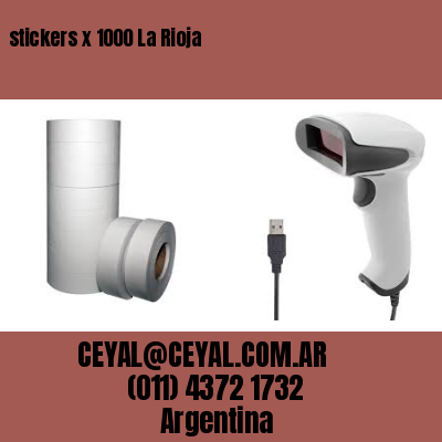 stickers x 1000 La Rioja