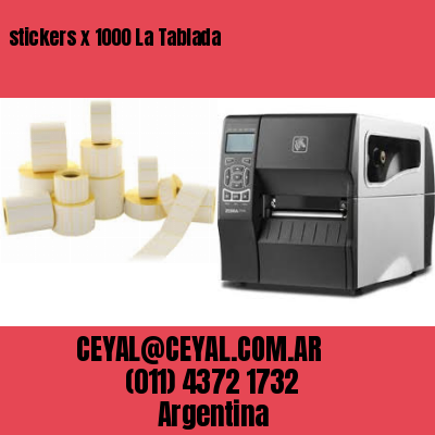 stickers x 1000 La Tablada