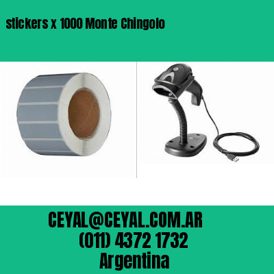 stickers x 1000 Monte Chingolo