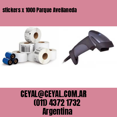 stickers x 1000 Parque Avellaneda