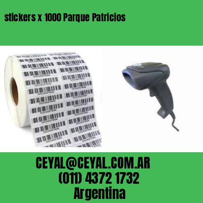 stickers x 1000 Parque Patricios