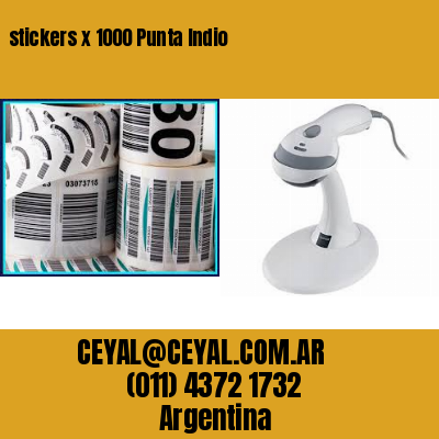 stickers x 1000 Punta Indio