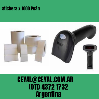 stickers x 1000 Puán